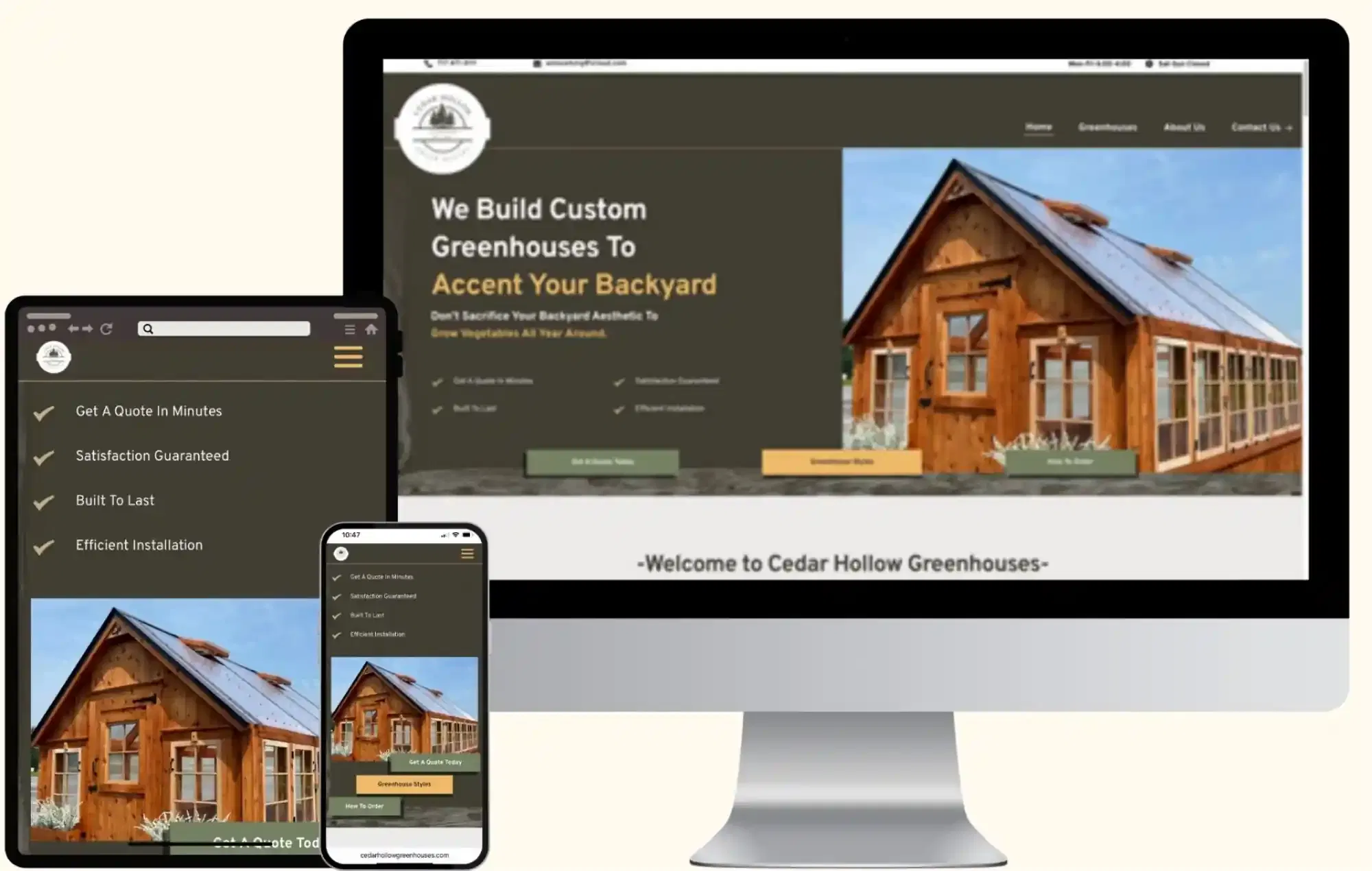 e8b91d87f9e8b2b006e85b5eff8e3058.webp Mock up of backyard greenhouse website