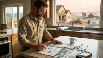 A Contractor, looking over the cost of building a new website